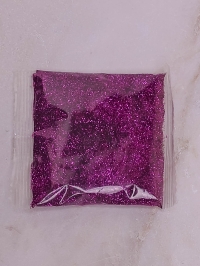 Блестки 20г К в пакете фиолетовый