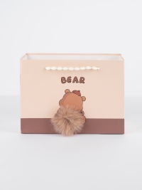 Сумочка Зверюшки с хвостиком 20х15х9см L383 Мишка