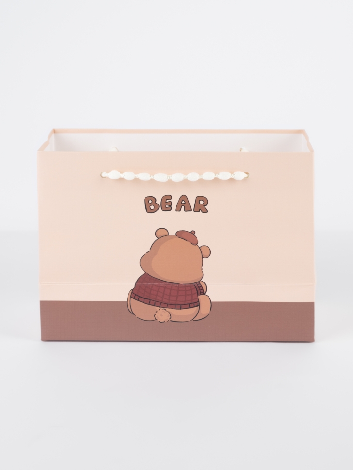 Сумочка Зверюшки с хвостиком 20х15х9см L383 Мишка