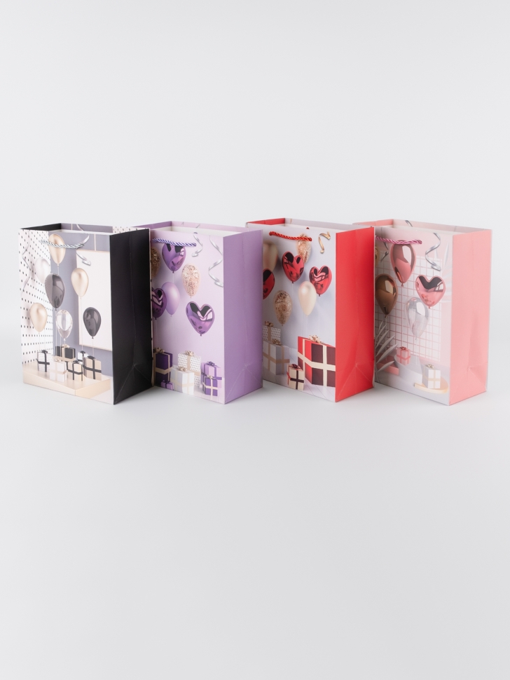 Сумочка Шарики 388-014 18х24x8,5см микс