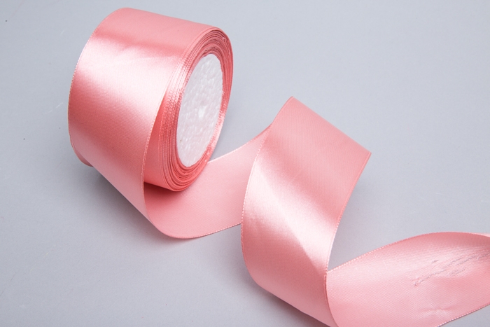 Лента атласная 50мм х 25ярд JD пепельная роза Лента атласная 50мм х 25ярд JD пепельная роза