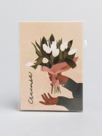Открытка мини 5х7см, 10шт 600.196