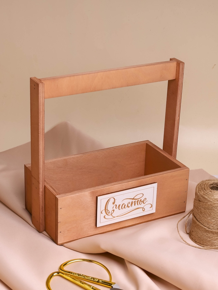 Ящик Флора H25/8.3х24,5х13см Счастье орех Ящик Флора H25/8.3х24,5х13см Счастье орех