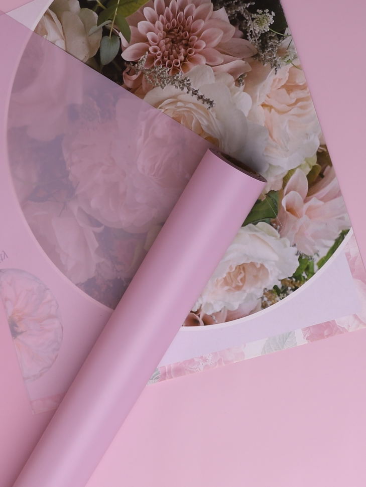 Пленка матовая 40мкм 58см х 10м Воздух лаванда Пленка матовая 40мкм 58см х 10м Воздух лаванда