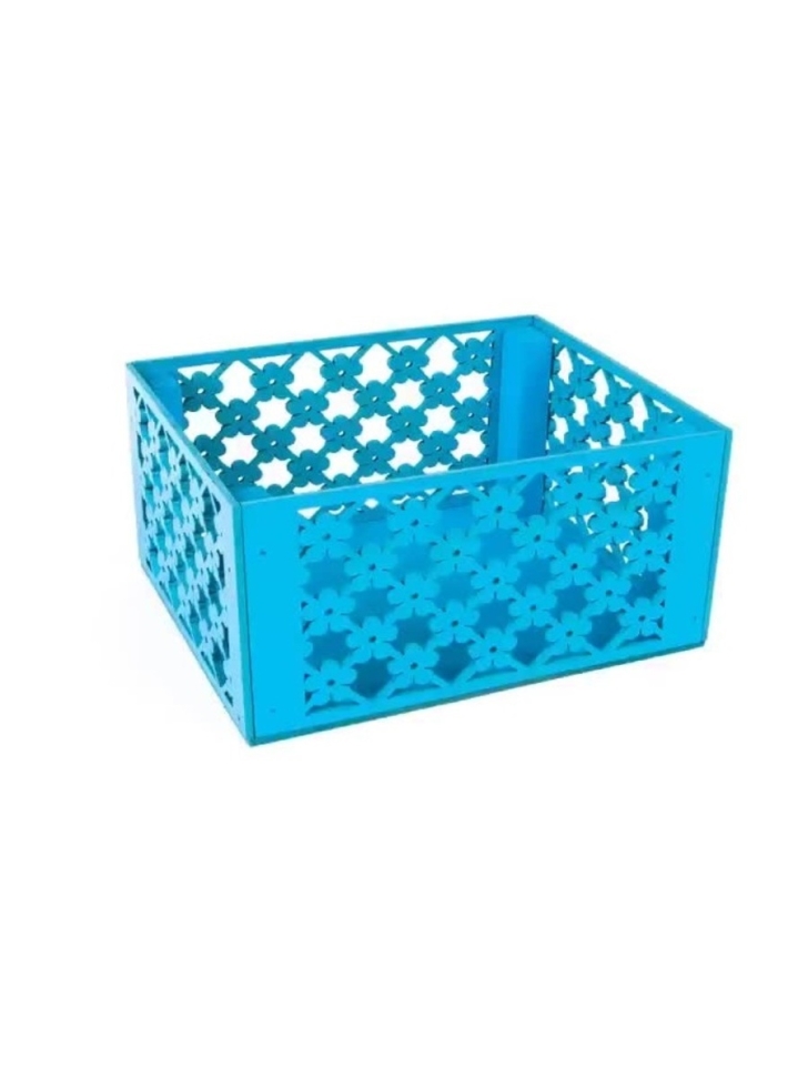 Ящик деревянный резной 18х15 h9 см Ромашки, голубой Ящик деревянный резной 18х15 h9 см Ромашки, голубой