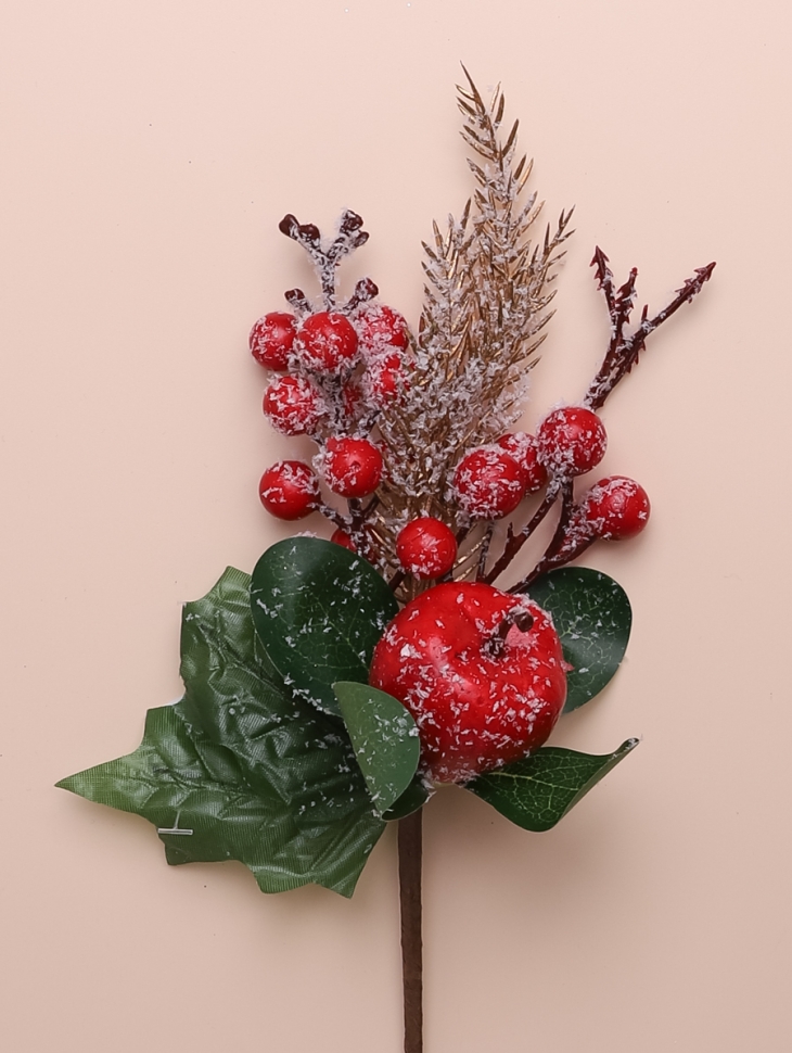 ИЦ Ветка новогодняя 29см 14-87 ИЦ Ветка новогодняя 29см 14-87