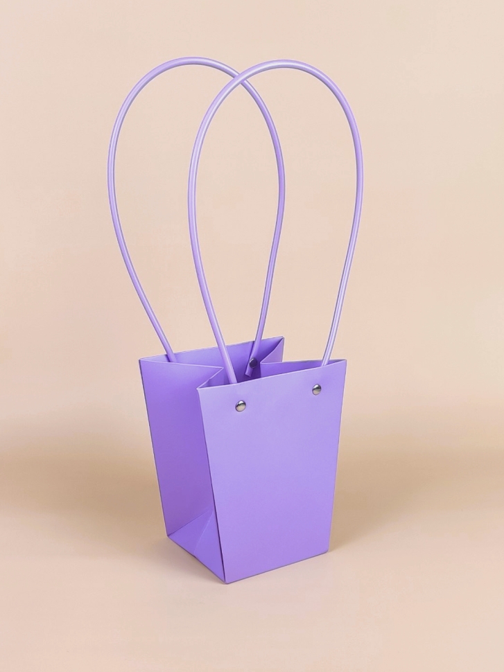 Сумочка для цветов 13х15,5х 9,5см лаванда Сумочка для цветов 13х15,5х 9,5см лаванда