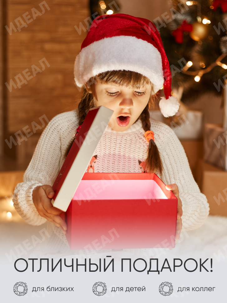 Венок новогодний 30см с лампами QB22021616 Венок новогодний 30см с лампами QB22021616