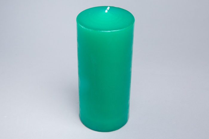 Свеча пенек d63х h150мм зеленый Свеча пенек d63х h150мм зеленый