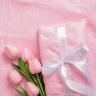 Бумага тишью  50х66см,10 лист. светло-розовый
