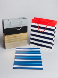 Сумочка подарочная Люкс с тиснением (26x32x10см) L364