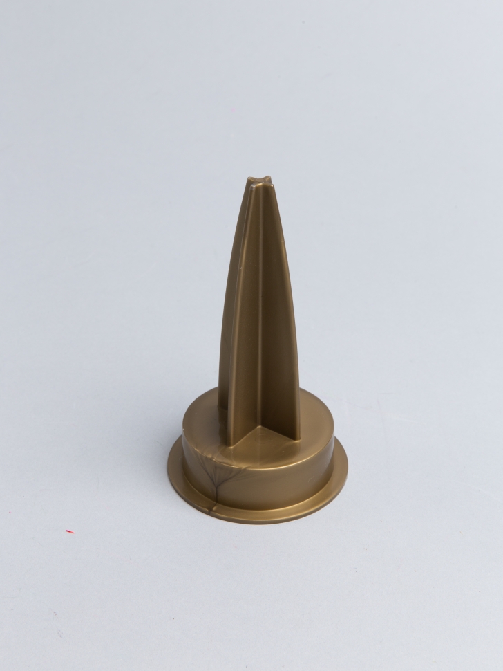 Ножка-пика для вазы, пластиковая бронза