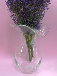 Ваза стекло 1933 Калимера D20хH26см