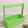 Ящик Флора H25/8,3х25х12,5см № 1 салатовый Ящик Флора H25/8,3х25х12,5см № 1 салатовый