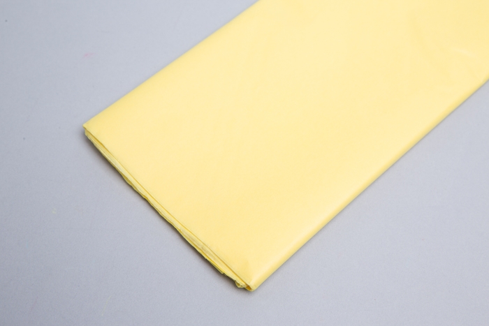 Бумага тишью 50х66см,10 лист. желтый Бумага тишью 50х66см,10 лист. желтый