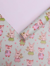 Бумага глянцевая 68х98см, 10 лист Хитрецы