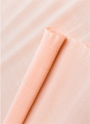 Бумага гофрированная простая, 180гр 17А/5 персиковый Бумага гофрированная простая, 180гр 17А/5 персиковый