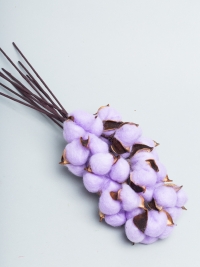 ИЦ Хлопок на ножке 10шт 35см сиреневый