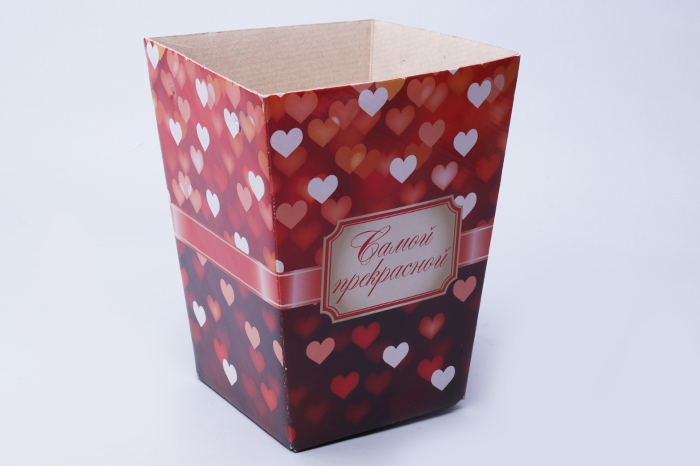 Плайм пакет H220 D175/125 Романтика Сердце красное Плайм пакет H220 D175/125 Романтика Сердце красное