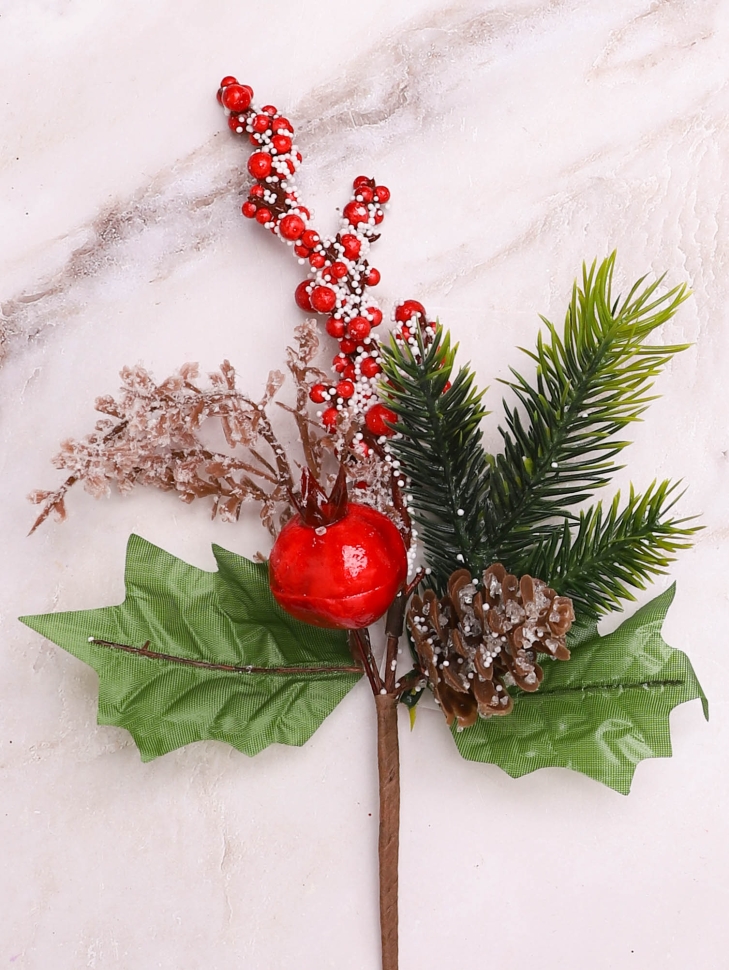 ИЦ Ветка новогодняя 26см 14-5 ИЦ Ветка новогодняя 26см 14-5