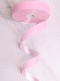 Лента простая матовая 2/100 К розовый