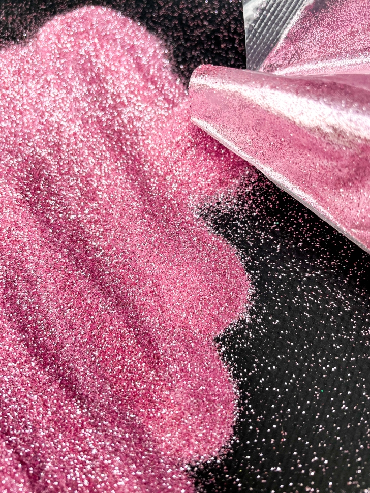 Блестки 1кг К розовые