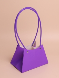 Сумочка для цветов 17х12х11,5см фиолетовый