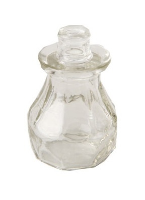 Ваза стекло Капля-шарик Снежана D4x6см подвесная малая, 25шт Ваза стекло Капля-шарик Снежана D4x6см подвесная малая, 25шт