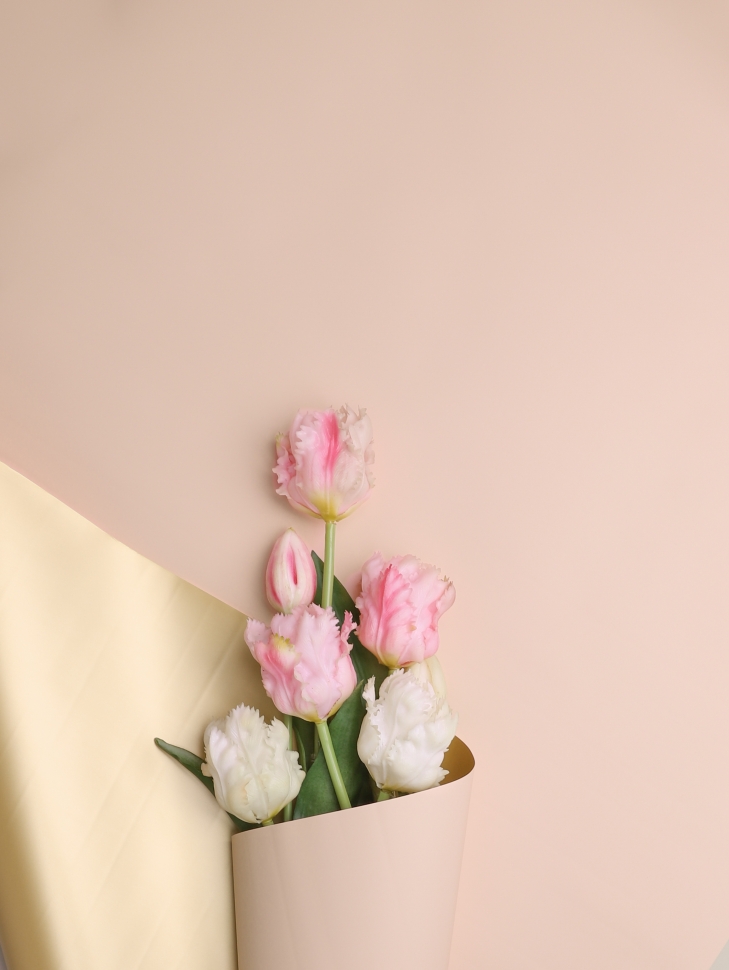 Пленка матовая 65мкм 58см х 10м Золото розовый