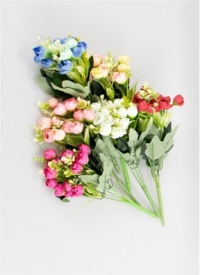 ИЦ Букет Ранункулюс 28см 15 голов микс