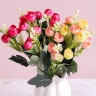 ИЦ Букет Ранункулюс 28см 15 голов микс