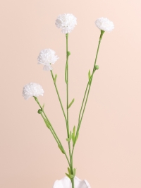 ИЦ Букет Хризантема мини 58см 4 головы белый