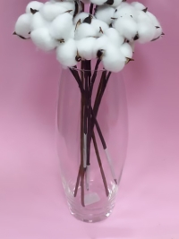 Ваза стекло 2707 Эмджей-3 D11,6хH25,5см 