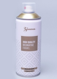 Спрей Краска SIANA HQ Зеркальное золото