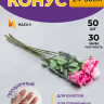 Пакет цветочный Конус 24/60 Уголок прозрачный/прозрачный 50 шт Пакет цветочный Конус 24/60 Уголок прозрачный/прозрачный 50 шт
