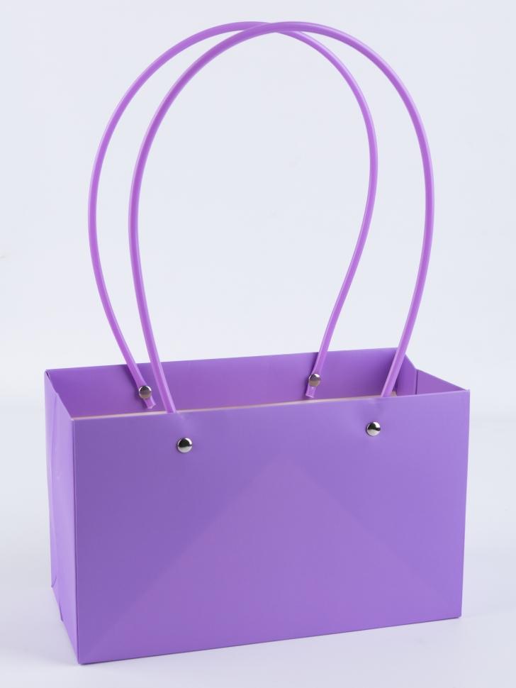 Сумочка для цветов 22х13,5х10,5см лаванда Сумочка для цветов 22х13,5х10,5см лаванда