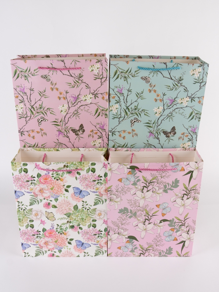 Сумочка Цветы 388-001 18х24x8,5см микс Сумочка Цветы 388-001 18х24x8,5см микс