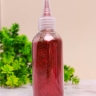 Блестки 80г К с дозатором красные
