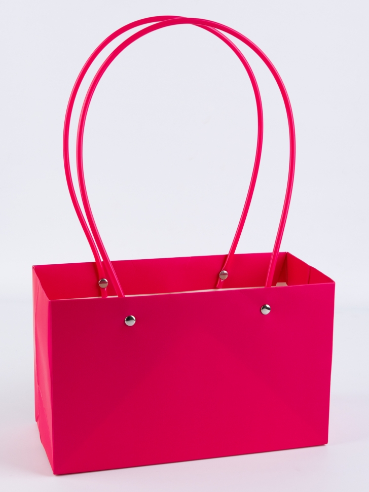 Сумочка для цветов 22х13,5х10,5см фуксия Сумочка для цветов 22х13,5х10,5см фуксия