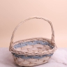 Корзина плетеная (ива) 3шт 38x30х13/36см A-5-1