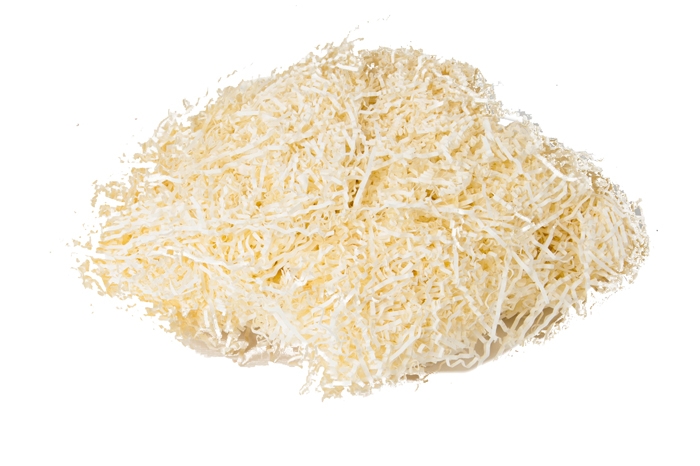 Наполнитель флористический бумажный 100г ванильный