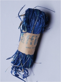 Рафия натуральная 30г синий