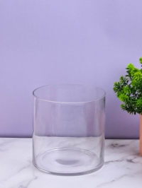 Ваза стекло Трубка H15 D15см К