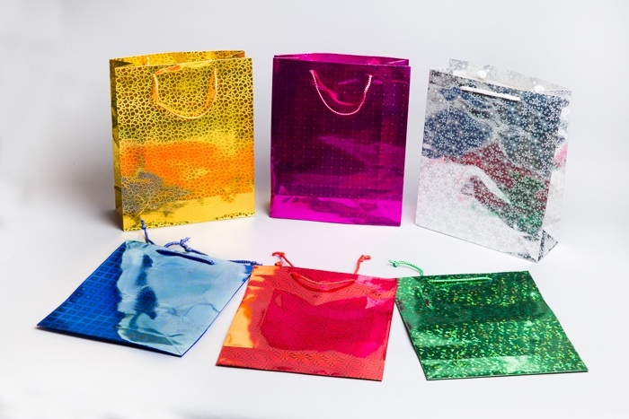 Сумочка голография (26х32х10см)