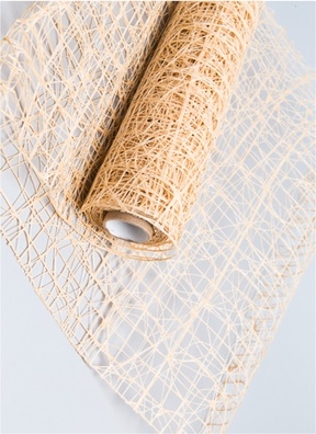 Сетка Сизаль 53см х 5ярд натуральный светлый Сетка Сизаль 53см х 5ярд натуральный светлый