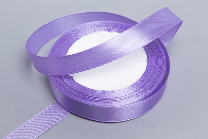 Лента атласная 15мм х 25 ярд JD сиреневый Лента атласная 15мм х 25 ярд JD сиреневый