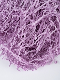 Наполнитель флористический бумажный 100г сиреневый светлый