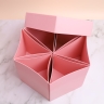 Коробка Тортик, набор из 6 частей 29,5х15, Розовая YH023-5 Коробка Тортик, набор из 6 частей 29,5х15, Розовая YH023-5