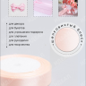 Лента атласная 20мм х 25ярд JD персиковый пастель Лента атласная 20мм х 25ярд JD персиковый пастель