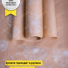 Бумага крафт 40г/м2, 70см x 10м, Одуванчики серебро Бумага крафт 40г/м2, 70см x 10м, Одуванчики серебро